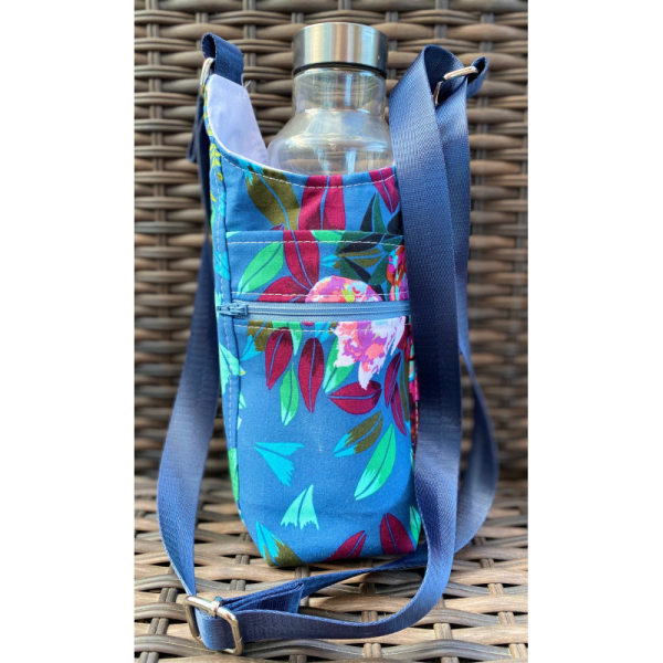 BLUE FLORAL BEVERAGE SLING